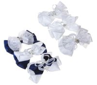 Миниатюра: Резинка для волос 13см, 3 дизайна,