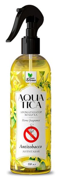 Миниатюра: Ароматизатор воздуха 350мл (триггер) Aquatica Антитабак сладкий запах