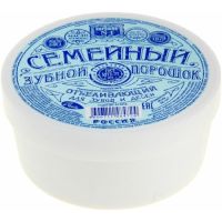 Миниатюра: Зубной порошок СЕМЕЙНЫЙ Отбеливающий