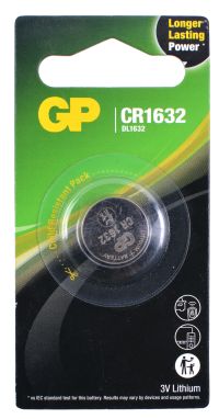 Миниатюра: Батарейка GP GP СR1632 BL-1 1/10 литевая