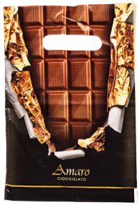 Миниатюра: Пакет прор. ПВД 20*30см/30мкм Горький шоколад