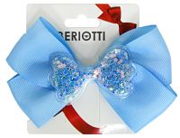 Миниатюра: Заколка-зажим 10см, полиэстер, биж.сплав, ПВХ, 3 дизайна