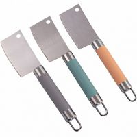 Миниатюра: Нож-топорик нерж. 7,3*4,2см (общая 19,5см), МИНИ, пласт. ручка Attribute SCANDINAVIA цвет микс