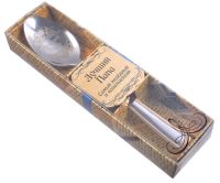 Миниатюра: Ложка чайная сувенирная нерж. 15,2см Лучший папа подар. упаковка