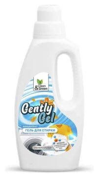 Миниатюра: Гель для стирки 1л Gently Gel концентрат универсальный