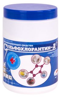 Миниатюра: Средство дезинфицирующее 1 кг СУЛЬФОХЛОРАНТИН Д, порошок@