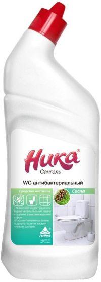 Миниатюра: Средство для сантехники 700мл Ника-Сангель WC антибактериальный