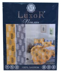 Миниатюра: КПБ Семейный (дуэт) поплин Luxor (нав.70*70,пр.240*215,под.145*215-2шт)