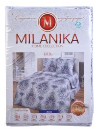 Миниатюра: КПБ Семейный (дуэт) бязь MILANIKA Люкс (под215*143-2шт,пр220*240,нав-70*70-2 шт)