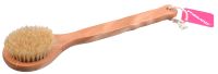 Миниатюра: Щетка для тела (банная) 33см, натуральная щетина, дер. ручка