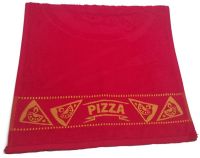 Миниатюра: Полотенце 30*60 Пицца красный
