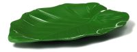 Миниатюра: Блюдо для подачи 25*17*2см,Лист,пластик, зеленый