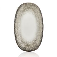 Миниатюра: Блюдо овальное 29см серия Tinta Spazio,By Bone фарфор