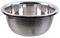 Миниатюра: Миска нерж. 24см (3л), глубокая 1138А