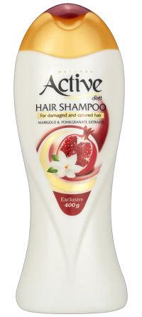 Миниатюра: Шампунь 400мл Active Natural Календула и экстр граната д/окраш волос