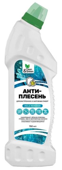 Миниатюра: Средство для удаления плесени 750мл (концентрат) CleanGreen