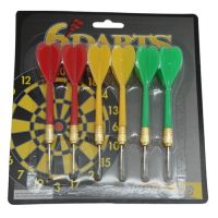 Миниатюра: Дротики 6шт игольчатые 17*17см блистер 2600-3