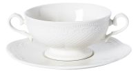 Миниатюра: Бульонница 280мл с блюдцем фарфор Aristocrat, Noble P.L. Proff Cuisine