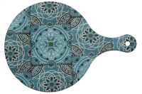 Миниатюра: Блюдо поднос меламиновый 37*25 см ,Damask Blue, P.L.