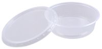 Миниатюра: Контейнер одноразовый 125мл круглый с крышкой Набор 100шт@