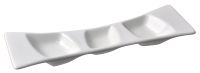 Миниатюра: Тарелка десертная 20см 3 секции RAK Porcelain Mazza