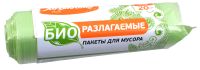 Миниатюра: Мешки для мусора 20л 20шт Хозяюшка биоразлагаемые