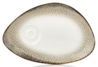Миниатюра: Блюдце фарфор 25*17cм Tinta Spazio By Bone