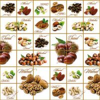 Миниатюра: Клеенка 1,40*20м нетканая основа ДЕКОРАМА орехи