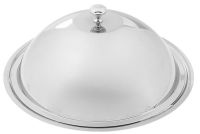 Миниатюра: Баранчик (блюдо для подачи) нерж. 350*140мм, нерж. крышка, 4 порции Гурман-Классик