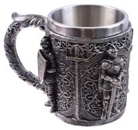 Миниатюра: Кружка 400мл Рыцарь фарфор