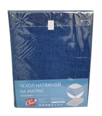 Миниатюра: Простыня 180*200*30см на резинке поплин