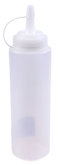 Миниатюра: Диспенсер для соуса (соусник) пласт. 230мл, прозрачно-белый