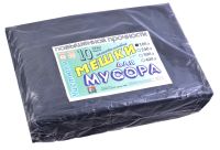 Миниатюра: Мешки для мусора 180л 10шт (80*130см*50мкм), особопрочные