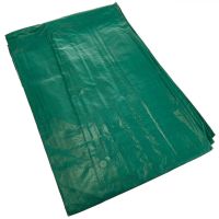 Миниатюра: Тент 3*5м 120гр укрывной, из тарпаулина, мет. люверсы, усиленные углы Зеленый луг зеленый