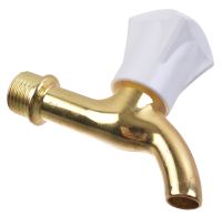 Миниатюра: Кран водоразборный 15мм, тип СССР желтый (20)@