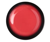 Миниатюра: Тарелка плоская 24см фарфор Rosa rossa