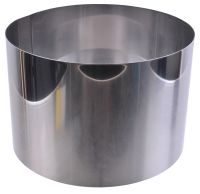 Миниатюра: Форма кулинарная (для салата, гарнира, выпечки) нерж. 18*18*12см, круглая НИКИС