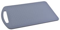 Миниатюра: Доска разделочная пласт. 32,8*21*5см, большая, темно-серая (20)@