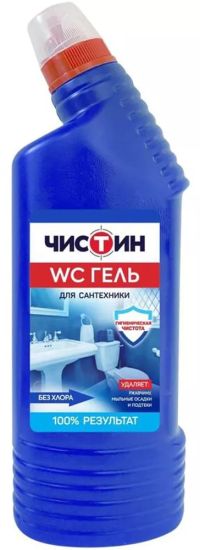 Миниатюра: Средство чистящее 750мл Чистин Гель санитарно-гигиенический