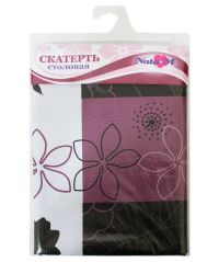 Миниатюра: Скатерть столовая 137*120см, рельефная NATAM