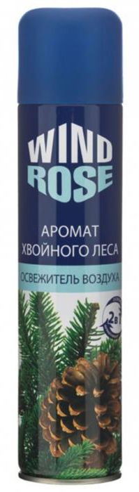 Миниатюра: Освежитель воздуха 300мл WIND ROSE Аромат хвойного леса Сибиар