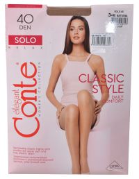 Миниатюра: Колготки женские  Solo, 40 DEN, р.3- 5, @