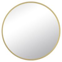 Миниатюра: Зеркало настенное 50см круглое, с окантовкой ,золото