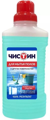 Миниатюра: Средство для мытья полов 1000г Чистин Морская волна