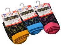 Миниатюра: Носки детские Omsa 21P74 neroblu мордочки микс@