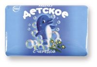 Миниатюра: Мыло туалетное 100гр Детское череда