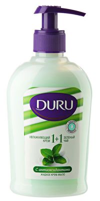 Миниатюра: Мыло жидкое 300мл DURU 1+1 Зеленый чай (12)