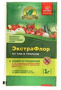 Миниатюра: Средство от почвенной мошки 1г ЭКСТРАФЛОР №6