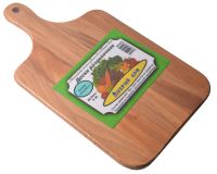 Миниатюра: Доска разделочная бук 35*20*15см Ручка (10)