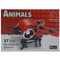 Миниатюра: Конструктор Animals 37дет. Насекомые 9*7см / коробка 25650-8